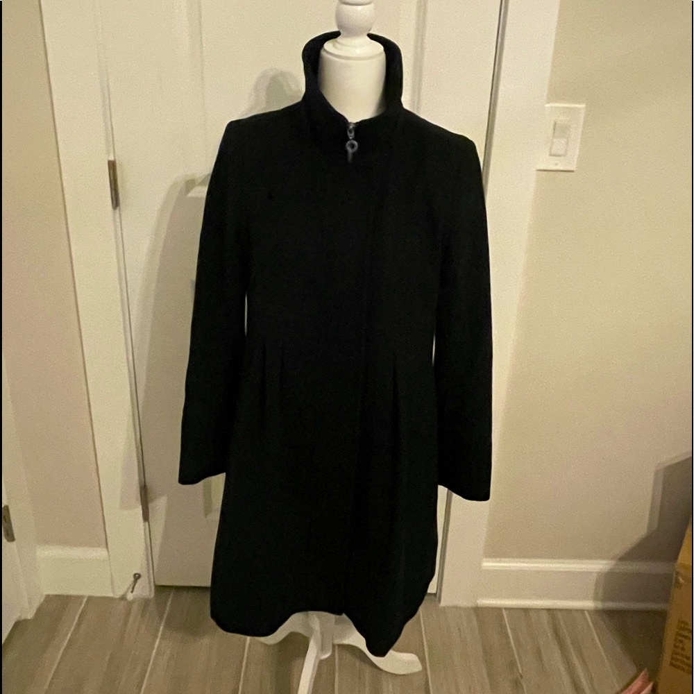 DKNY Black Coat EUC Size 6
